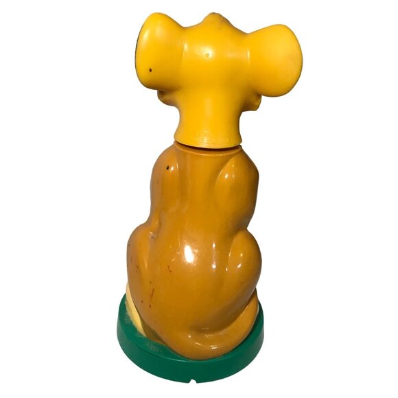 The Lion King Simba Vintage Plastic Bath Bottle Empty 8" Disney Collectible - Picture 3 of 15